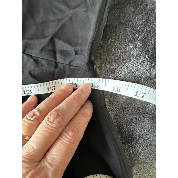 Cupshe Black Ruffle Front V-Neck Mini Dress Short SleeveSize S NEW (A9) - Picture 7 of 10